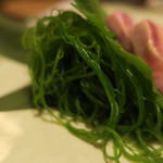 酒菜坊 橋蔵 - 目鯛刺身　ズームアップ