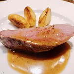 ラ キュイジーヌ ド カワムラ - ○フランス産仔羊のグリル＆インカの目覚め様