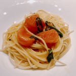 ラ キュイジーヌ ド カワムラ - ○北九州のトマトとバジリコのパスタ様