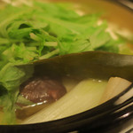 酒菜坊 橋蔵 - 湯豆腐　ズームアップ