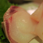 酒菜坊 橋蔵 - 目鯛刺身　ズームアップ