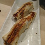 名代 駒寿司 - 蒸し穴子握り