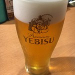 yumeyakatawafuura-mensemmonten - (料理)エビスビール生