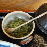 そば処 上代 - おろし青唐辛子