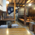 そば処 上代 - 店内