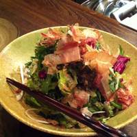 鉄板焼さくら - 出汁サラダ