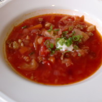 Russian Restaurant ROGOVSKI 銀座 - ウクライナボルシチ