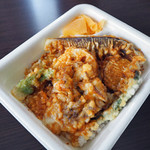 天丼てんや - 野菜天丼弁当＋タラの芽