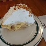 Byrd's Pizza & Ribs - バナナクリームパイ（650円）