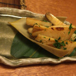 割旬 葉隠 - 竹の子の木の芽バター焼き