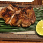 割旬 葉隠 - 地鶏の柚子胡椒焼き