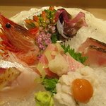 澤いち - お刺身アップ