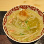 澤いち - 賀茂なすと小芋の蟹餡かけ