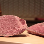 Kobe Beef steak モーリヤ 祇園 - 神戸牛シャトーブリアン＆神戸牛フィレ