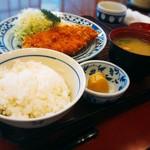 味の一番 - ロースランチ@\1026