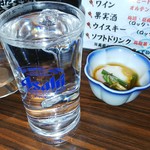 Yosakoi - 焼酎のお湯割とお通し