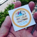 ICON - 激レア一周年記念シールもらった❤