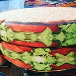 ICON - ダブルバーガー座布団❤