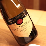 木山 - 白ボトル：Domaine Alain Jeanniard Cote de Nuits-Villages Chardonnay 2009 Burgundy/ France