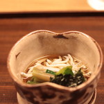 木山 - 蕎麦、あゆ稚魚