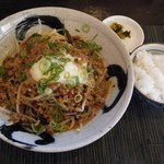 虎辰 - 虎辰風汁なし坦々麺+ごはん(小)@670