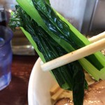 麺の風 祥気 - 青菜