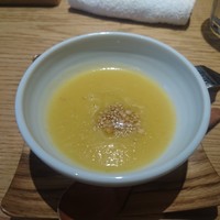 魚工房 としまや - 人参のスープ