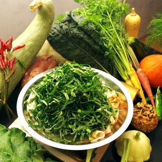 NEW！ケールやオーガニック野菜食べ放題OKのケールもつ鍋