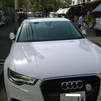浅草じゅうろく - 築地・波除通りに駐車して仕入れ中