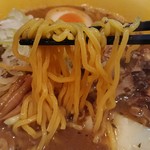 麺屋 すずらん - 麺(2018.04)