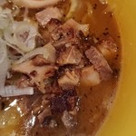 麺屋 すずらん - 刻み焼豚(2018.04)