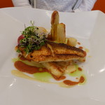 ビストロ ダイア - ホウボウのポワレ、ホタルイカソース