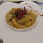 ビストロ ダイア - 仔羊のラビオリ、ロックフォールソース