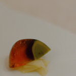 銀座 飛雁閣 - 烏骨鶏（うこつけい）の皮蛋（ぴいたん）