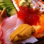 海鮮丼アップ