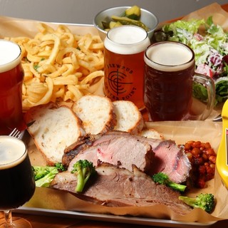 本場の味、テキサスバーベキュー料理＆クラフトビール