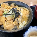 ハーバーキッチン - ほたて卵とじ丼 /700