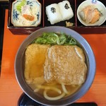 道頓堀 今井 - きつねうどんと椿セット