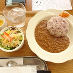 m cafe リトルソルト - 料理写真:カレーセット