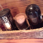 はぐるま - 卓上にはコショウ、ラー油のみが置いてあります。