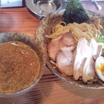 はぐるま - こってり鶏白湯つけ麺 ８５０円  虜になりそうな美味さ！