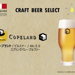 Copeland / Pilsner / Alc.5.5 Spring Valley Brewery