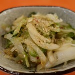 中国料理 八宝菜館 - （2018/2月）「おつまみザーサイ」