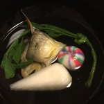 鰻はし本 - 鮎のお椀