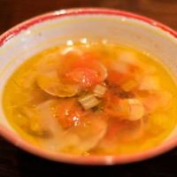 Varmen - 金目鯛干物セット 2160円 の浅利入りミネストローネスープ