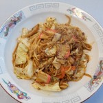 一龍軒 - 焼きそば 2017.12