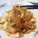 一龍軒 - 焼きそば 2017.12