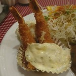 洋食家 アルハンブラ - 海老フライ