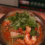 スパイスカレー モクロミ - 魚介のココナッツミルク煮