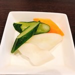 熟成豚 かわむら - お新香